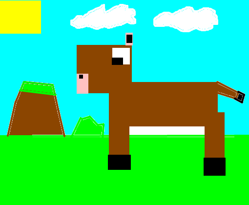 Vaca do Minecraft