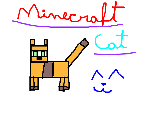 Minecraft Cat