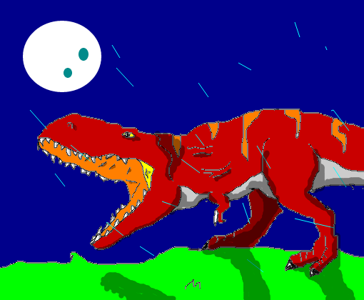 Dinossauro Rex - Desenho de kakashidoespadao87 - Gartic