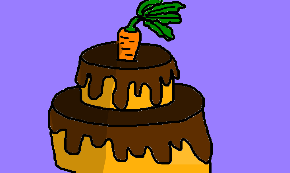 Desenho de bolo.