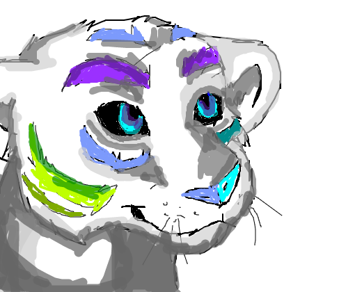 tigre colordo