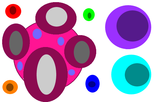 bolas coloridas