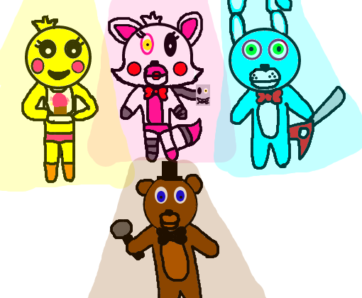 minigame fnaf 2 - Desenho de toulose - Gartic