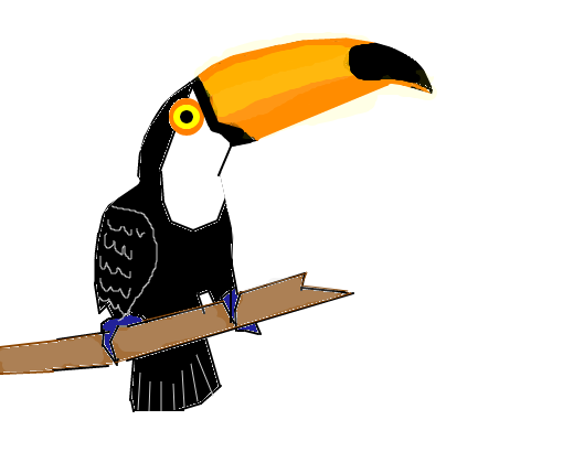 Pássaro tucano