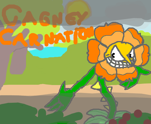 desenhos rápidos - Cagney Carnation