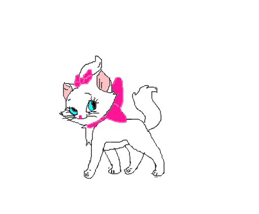 Gata Marie - Desenho de gata_proibida - Gartic