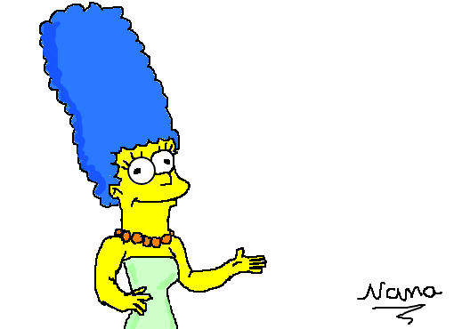 Marge Simpson.