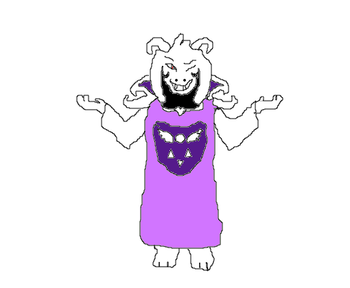 Asriel Dreemurr Desenho De Charathekiller Gartic 0189