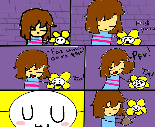 COMIC: \'\' faz uma cara fofa!\'\'