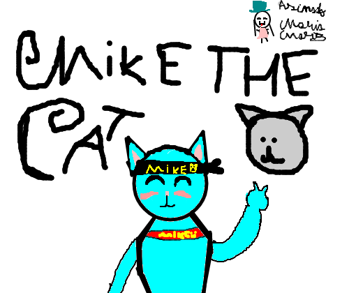 Mike the cat%D%8