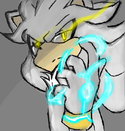 Desenhos de Silver the Hedgehog para Colorir e Imprimir