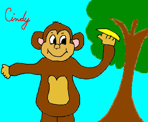 Macaco colorido - Desenho de matheus_ths - Gartic