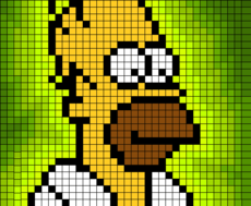 Homer Simpson ** Pixel