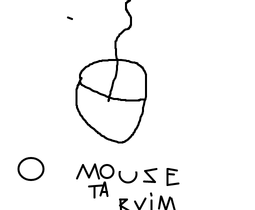 o mouse ta ruim