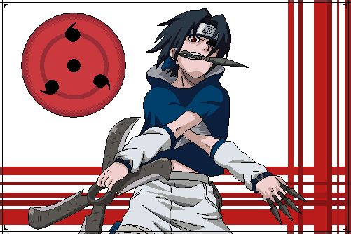 Sasuke Uchiha - Desenho de utakata___ - Gartic
