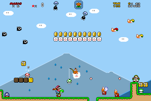 Super Mario World - Desenho de coca__cola - Gartic