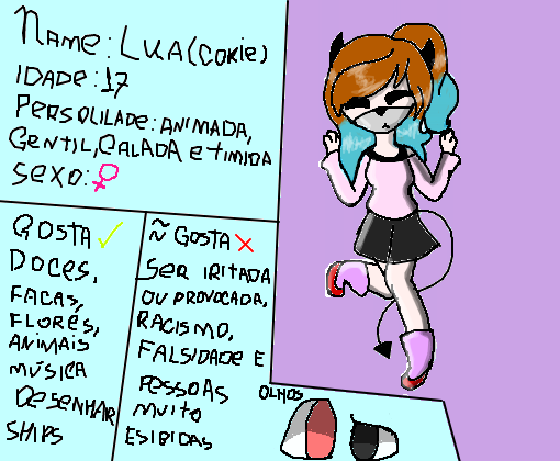 Minha Nova Oc Desenho De Cookiekawaiibr Gartic 3699