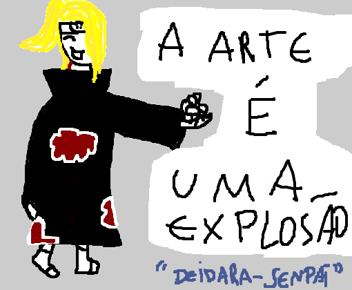 A arte é uma explosão