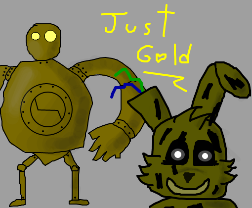 Golden robots are AWESOME