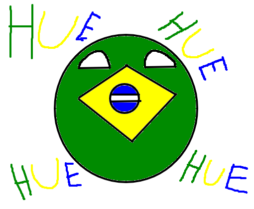 brasil countryballs