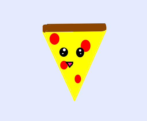 pizza kawaii - Desenho de clara54321 - Gartic