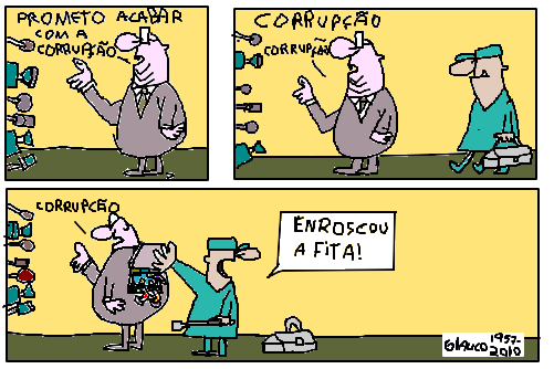 Charge do Glauco