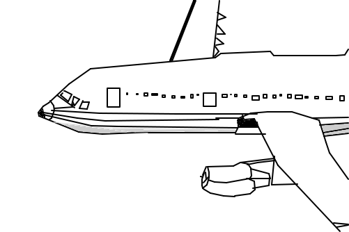 Avião - Desenho de daniel_c_m_ - Gartic