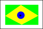 Olhe pro ponto preto 30 Segundos e olhe para uma Parede você vera a Bandeira do Brasil