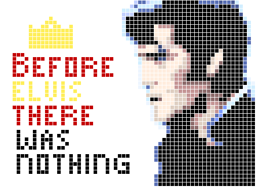 Elvis - Pixel Art