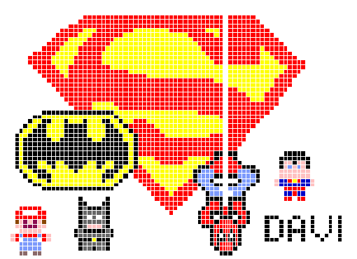 Heróis - Pixel Art