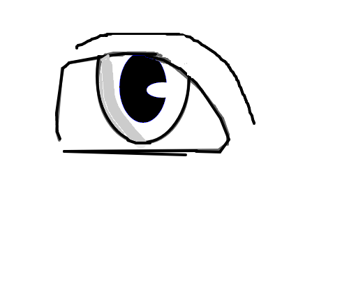 olho anime - Desenho de tiah_do_meliodas - Gartic