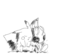 Pikachu e Celebi