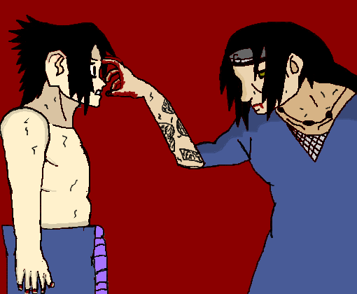 Itachi e Sasuke - Desenho de souboob - Gartic