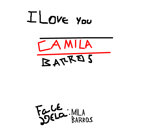 I love you camila