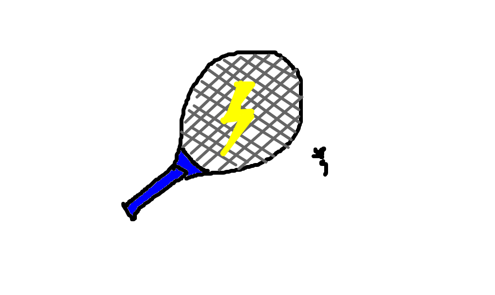 raquete elétrica