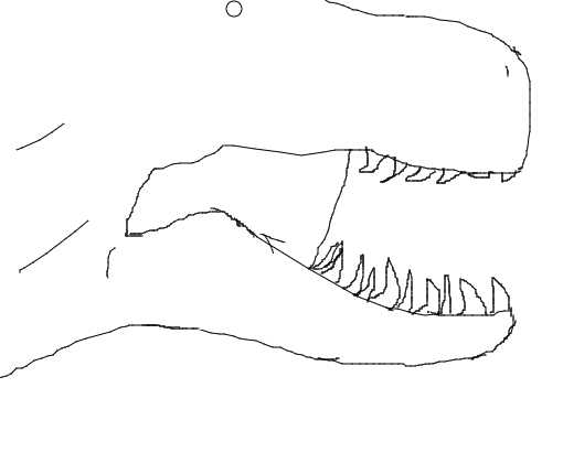 t rex - Desenho de sonicvelocista - Gartic