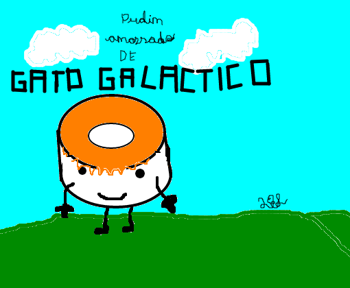 pudim amassado p/Gato Galactico - Desenho de m_master_sans_m - Gartic