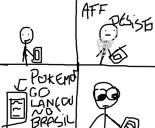 Esperando pokemon go no brasil
