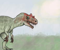 bloody allosaurus