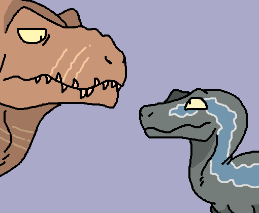 Rexy and Blue