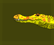 sarcosuchus (dourado)