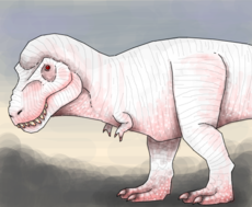 T-rex albino