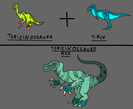 Tiranossauro Rex + Therizinossauro 🦖 Jogo de Dinossauro Robô 🦖 Dinossauro  Desenho 
