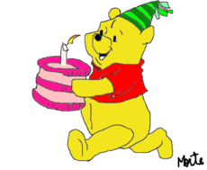 Feliz Aniversário - Pooh