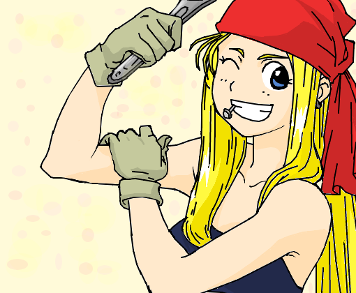 Winry Rockbell p/ Endria