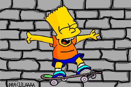 Bart Simpson - Desenho de draculaaaa - Gartic