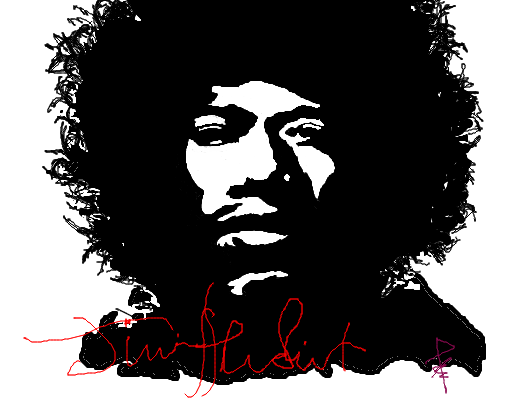Jimi Hendrix - vector