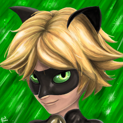 Cat Noir - Desenho de zero_guache - Gartic