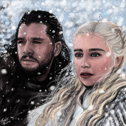Jon e Daenerys