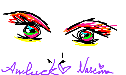 olhos coloridos